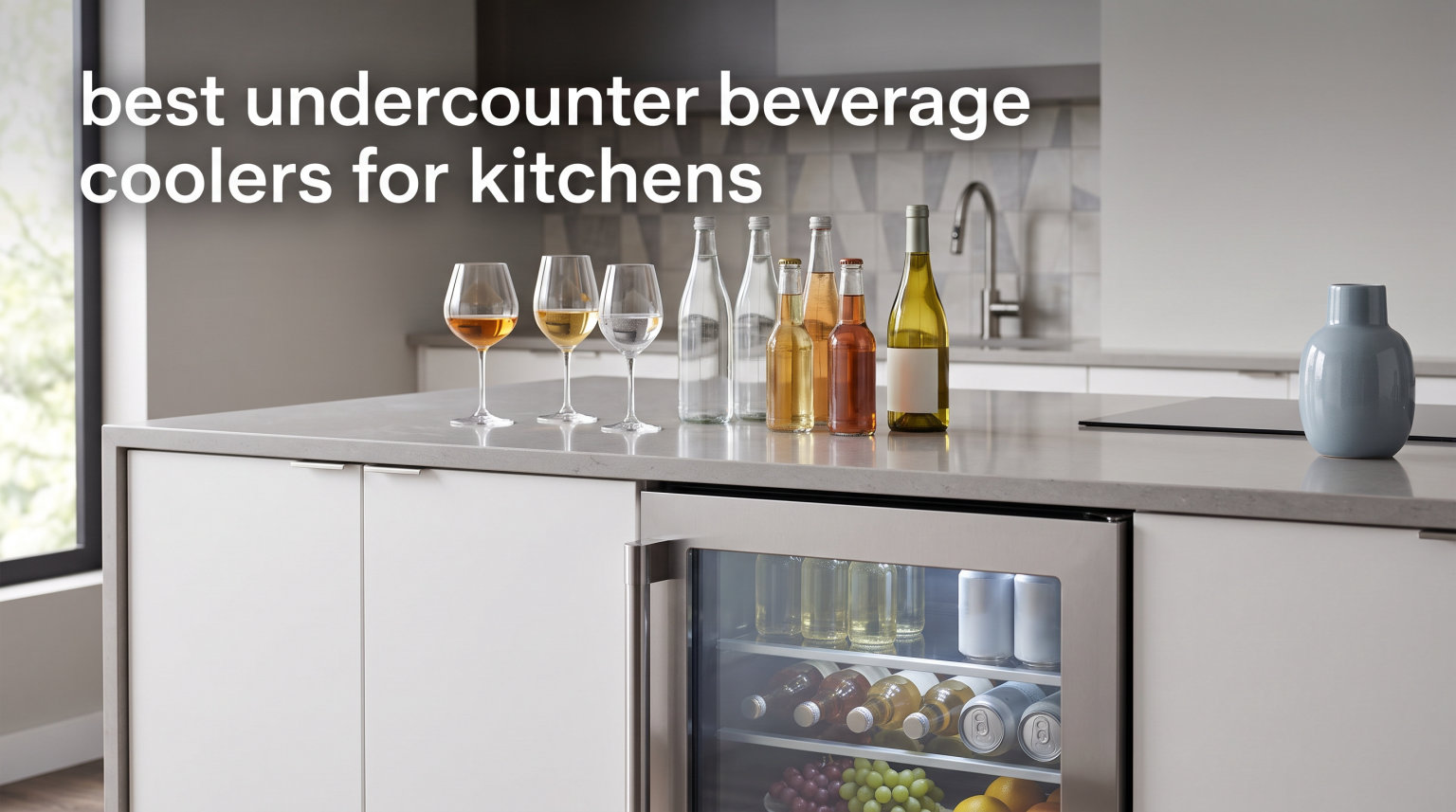 best undercounter beverage coolers for kitchens