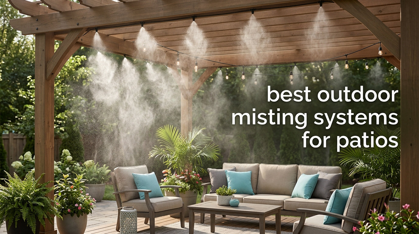 best outdoor misting systems for patios