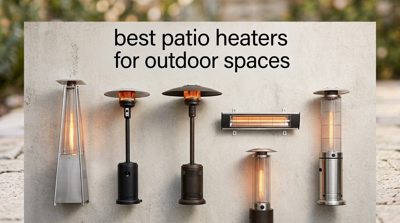 best patio heaters for outdoor spaces