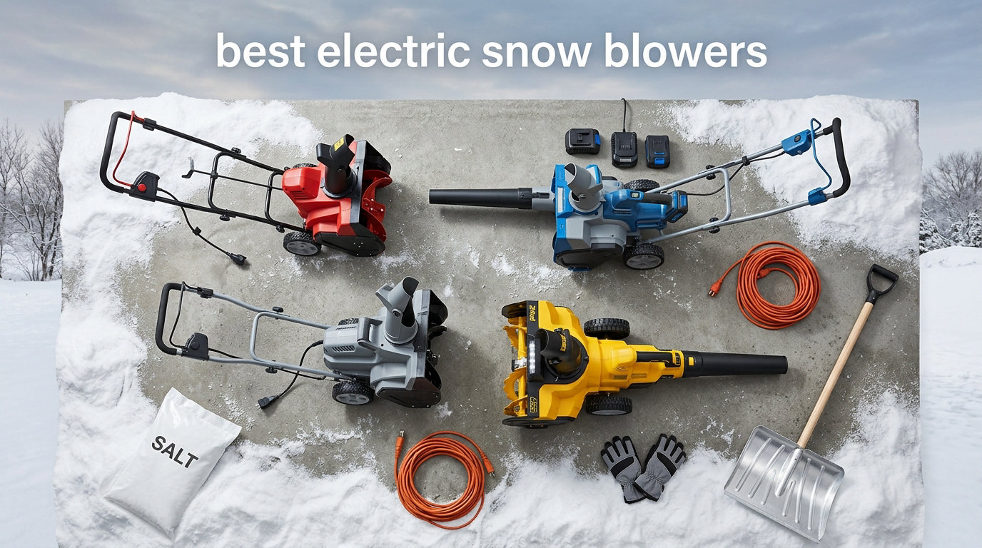 best electric snow blowers