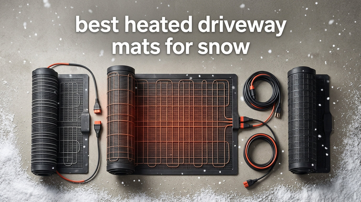 best heated driveway mats for snow