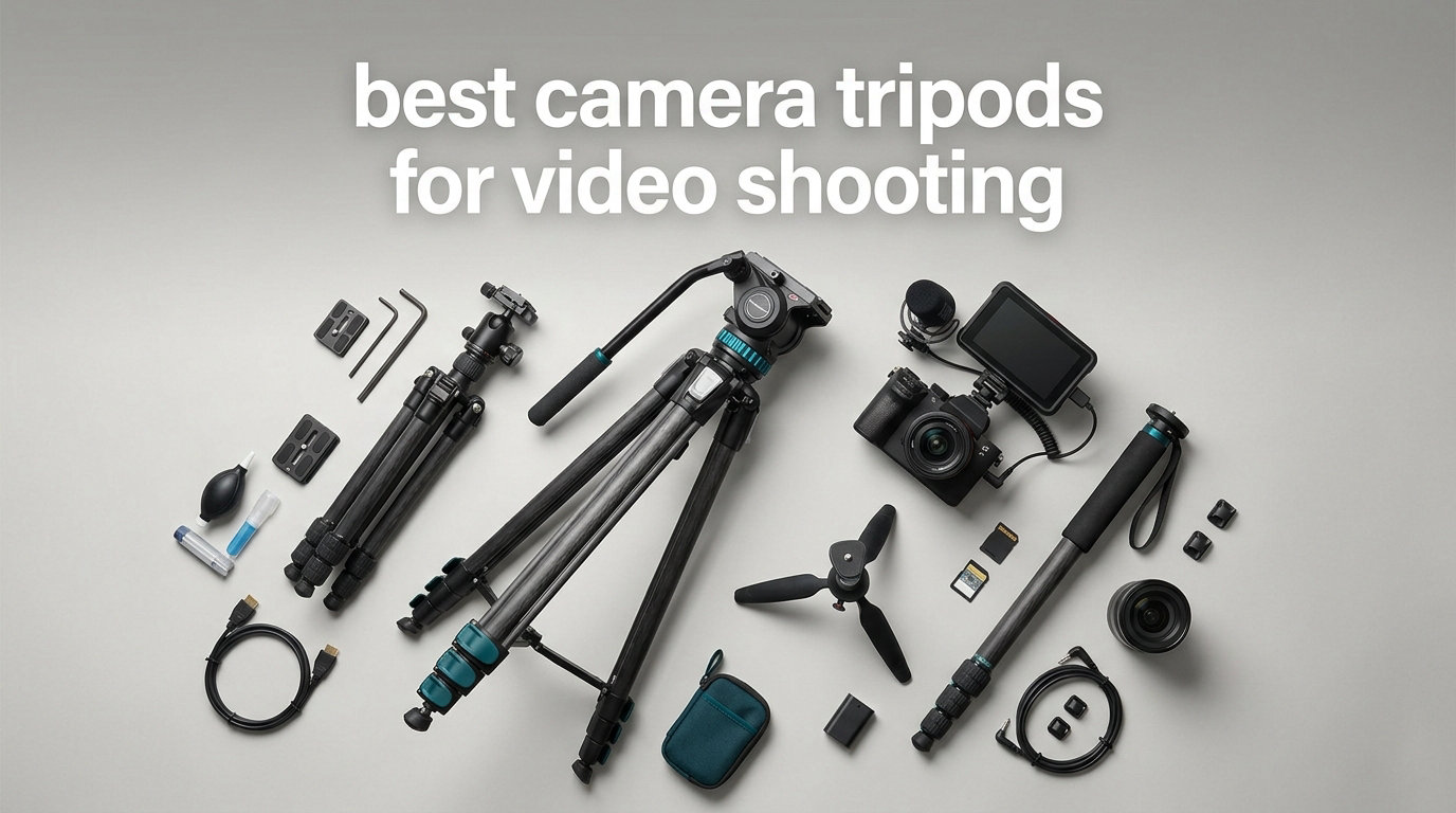 best camera tripods for video shooting