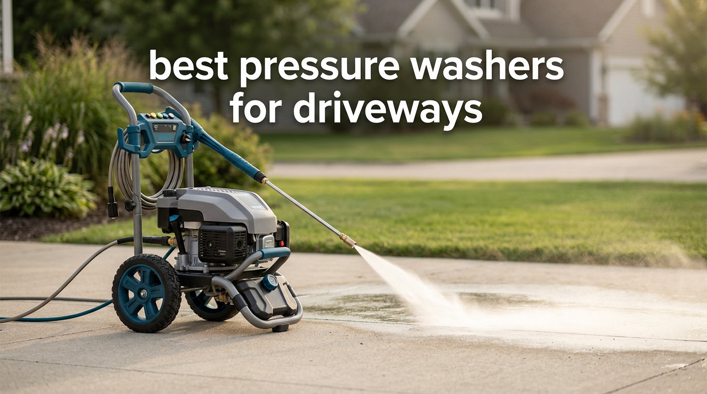 best pressure washers for driveways