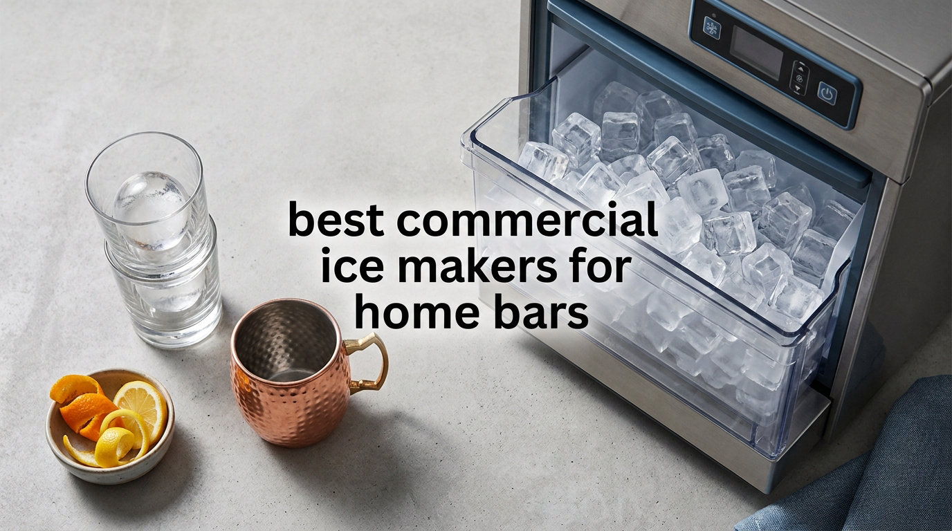 best commercial ice makers for home bars