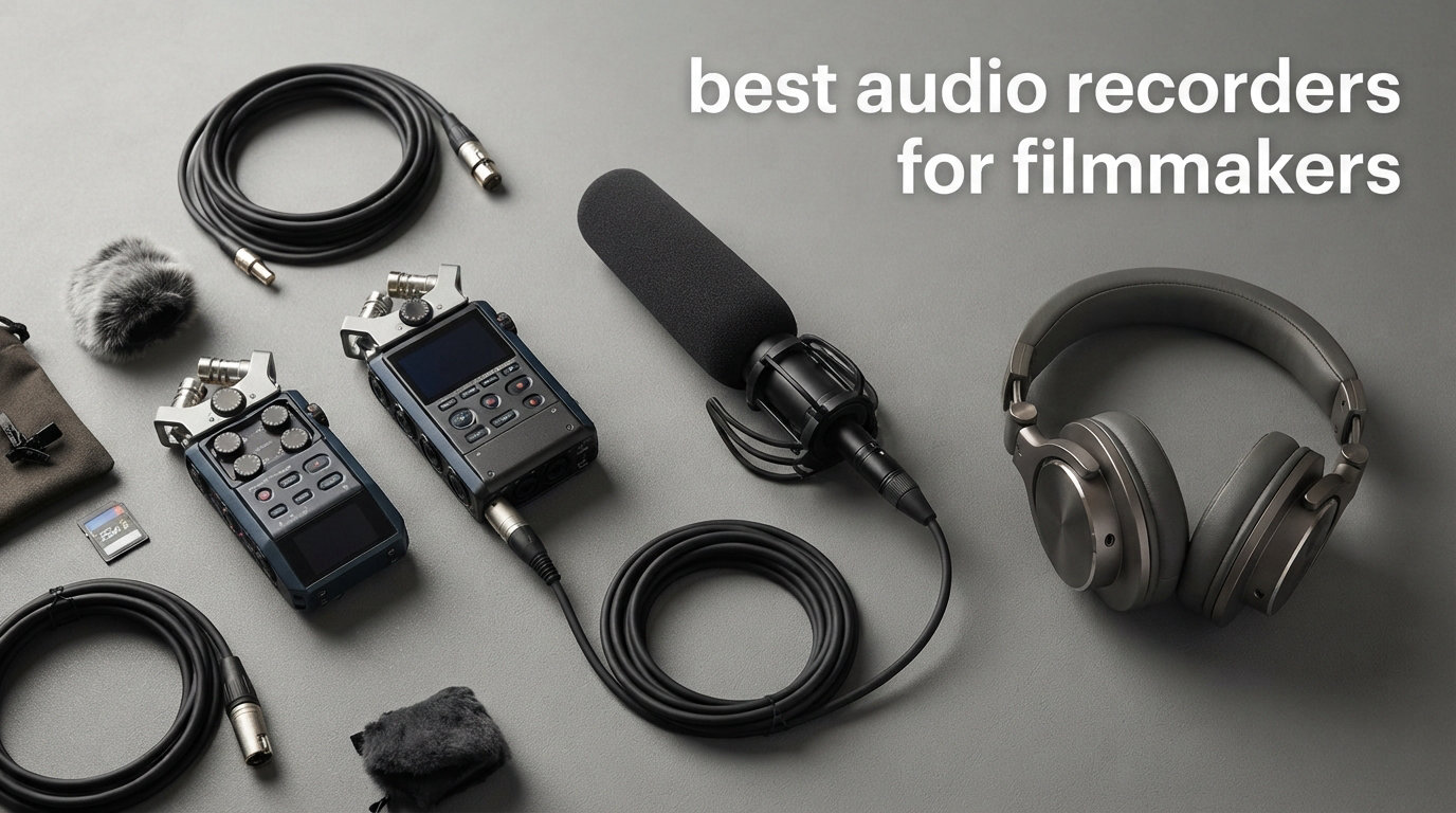 best audio recorders for filmmakers