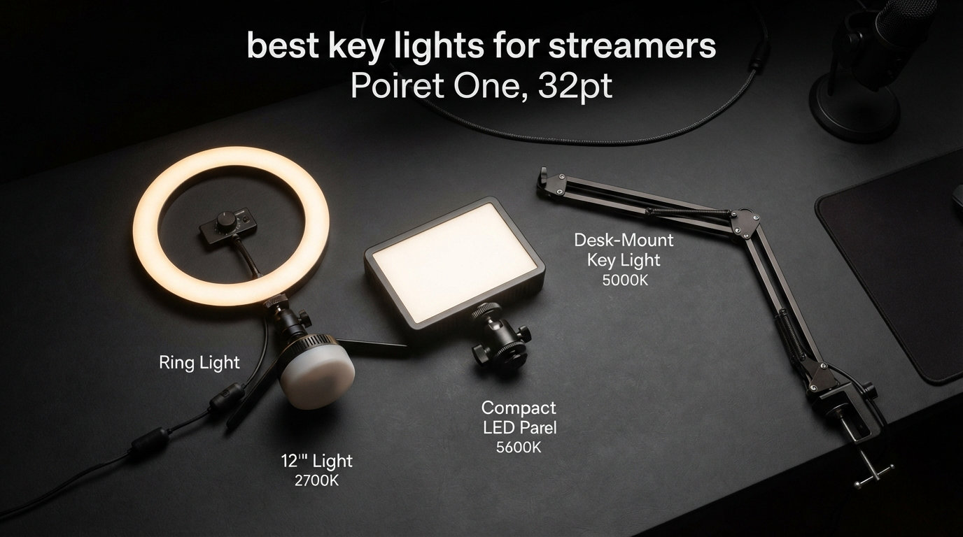 best key lights for streamers