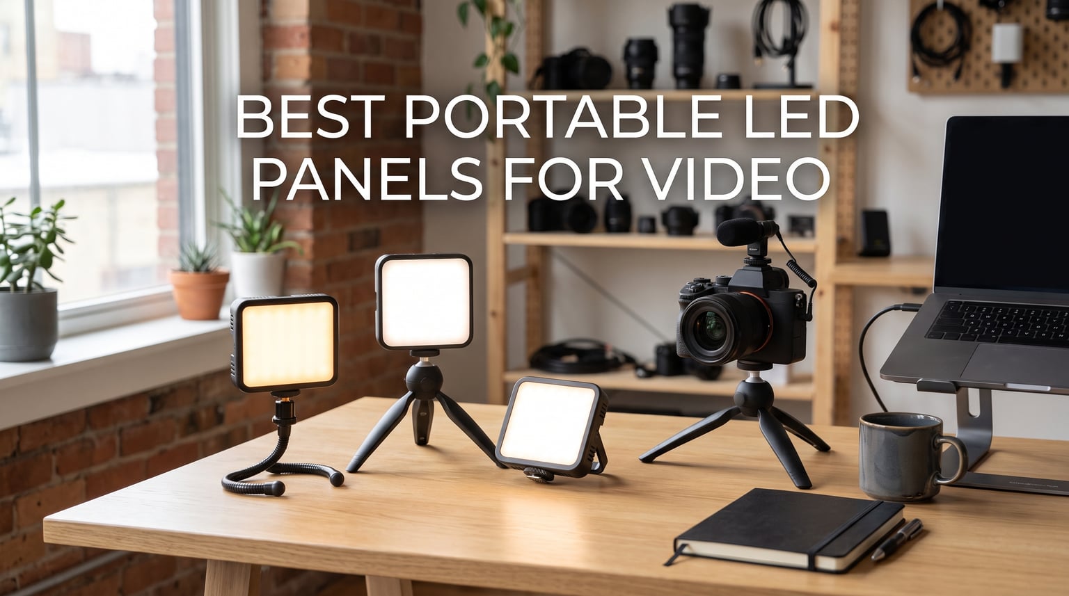 best portable LED panels for video