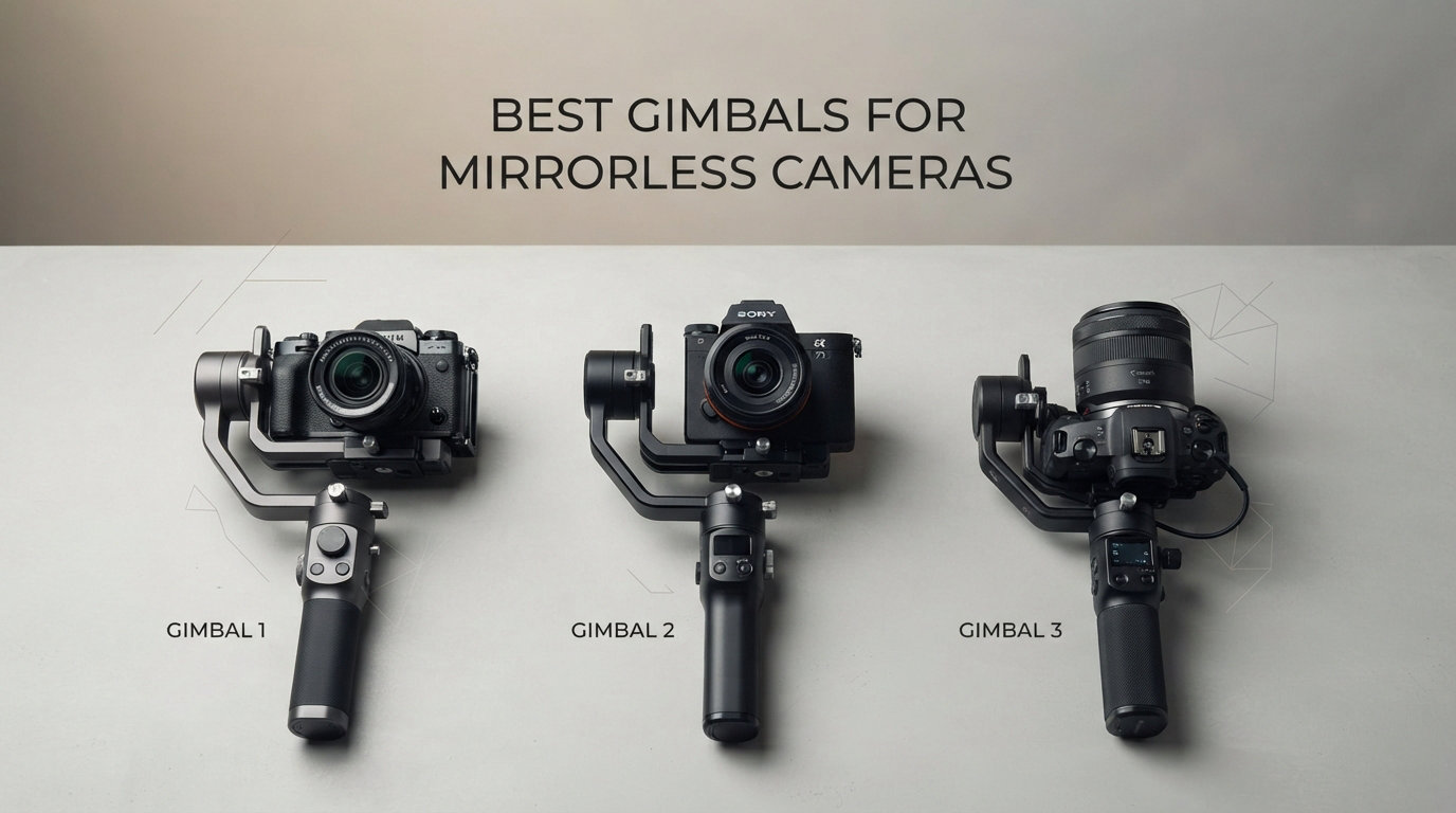 best gimbals for mirrorless cameras