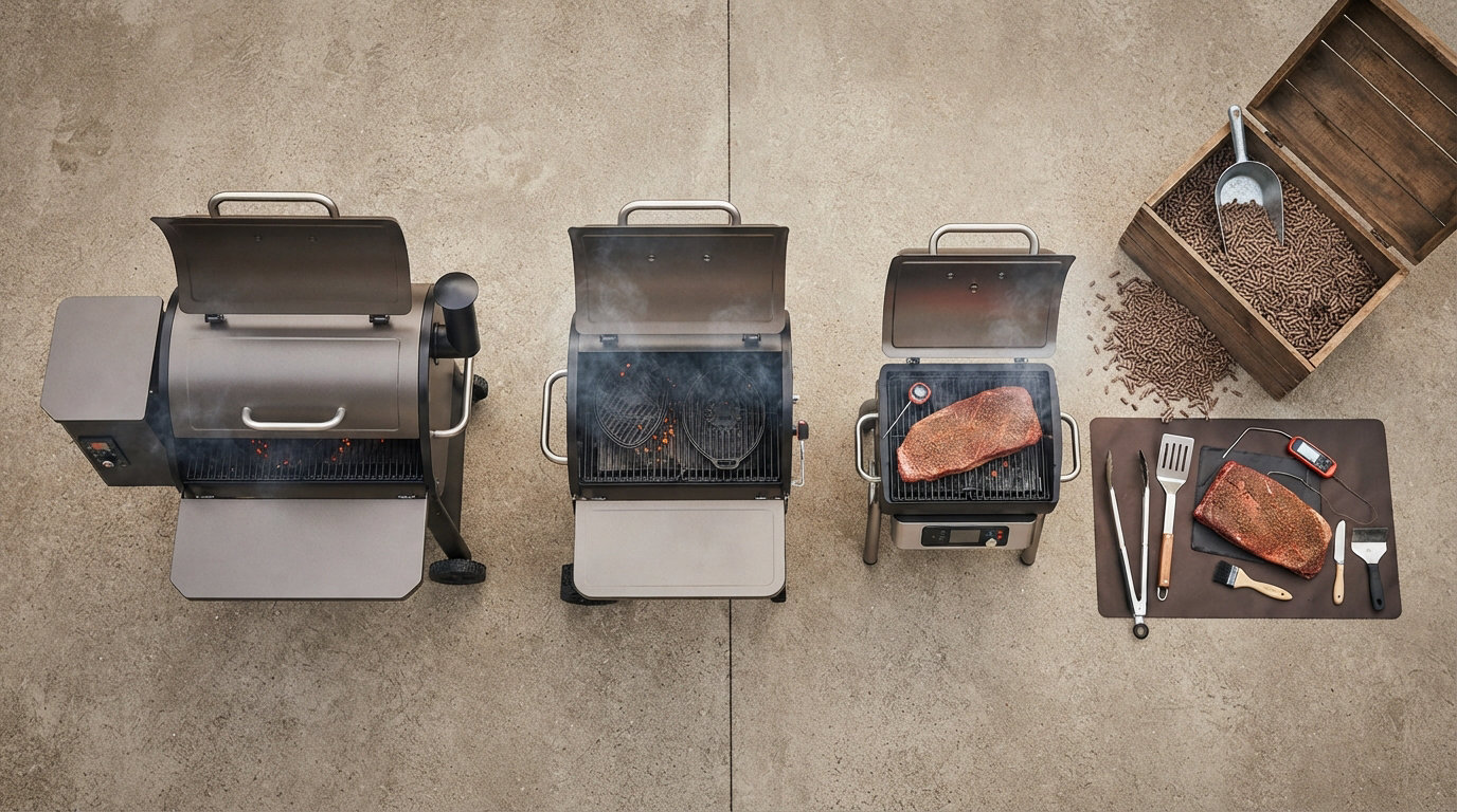 best pellet smokers for backyard barbecue