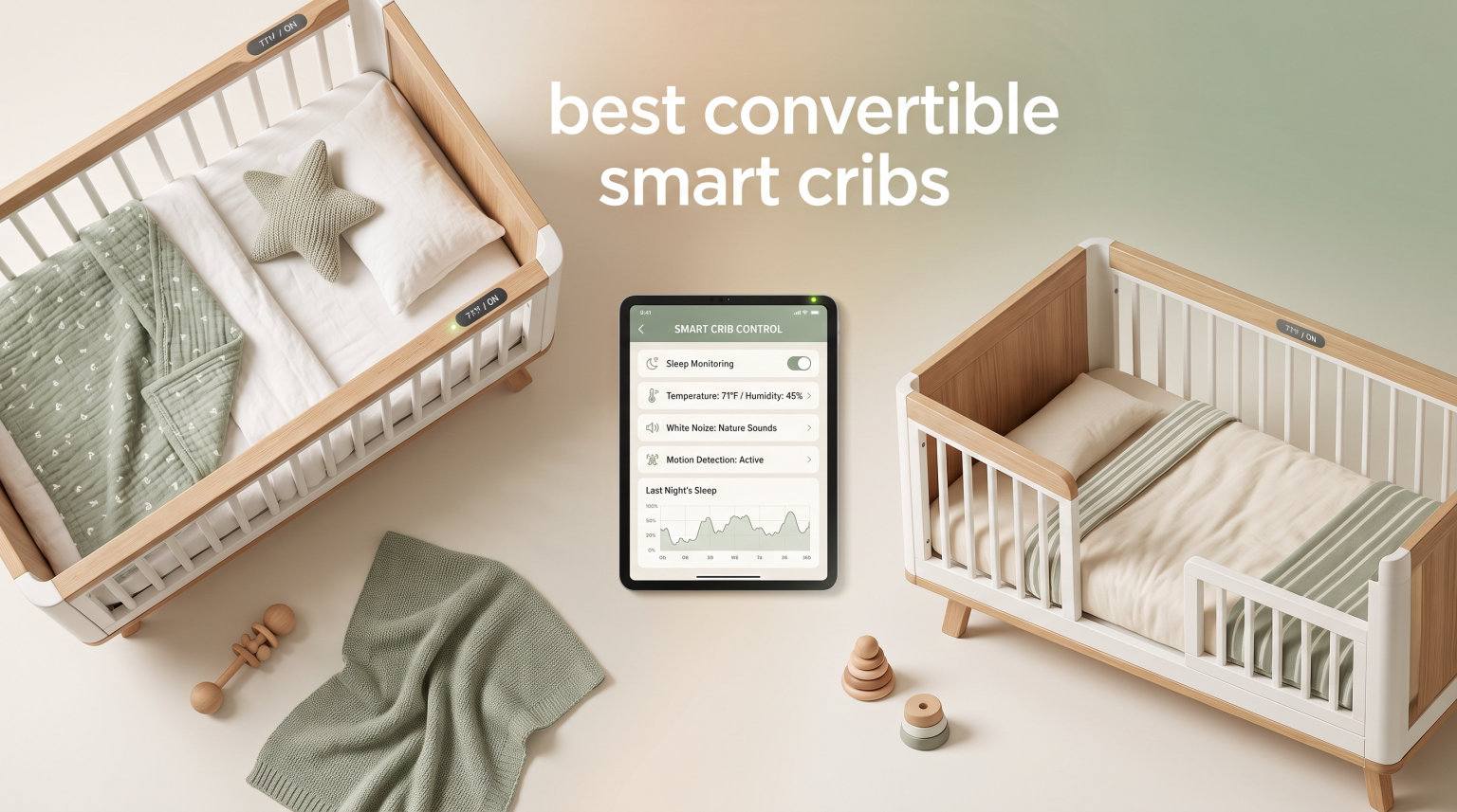 best convertible smart cribs