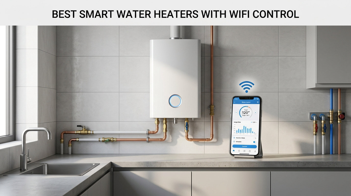 best smart water heaters with wifi control