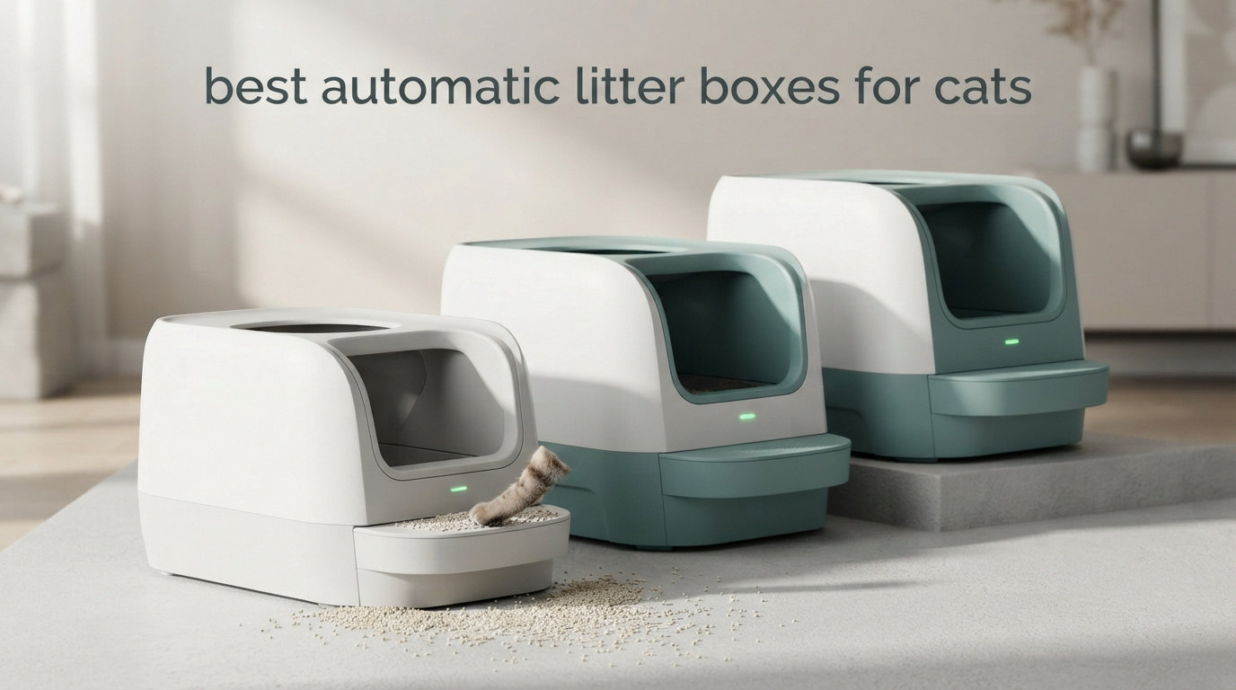 best automatic litter boxes for cats