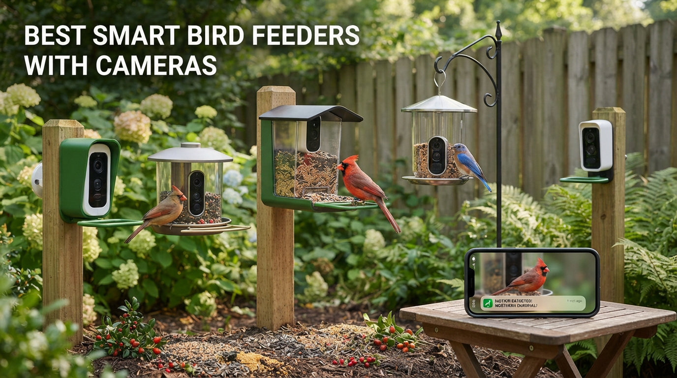 best smart bird feeders with cameras