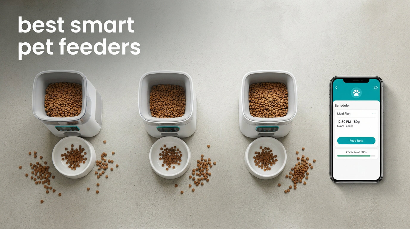 best smart pet feeders