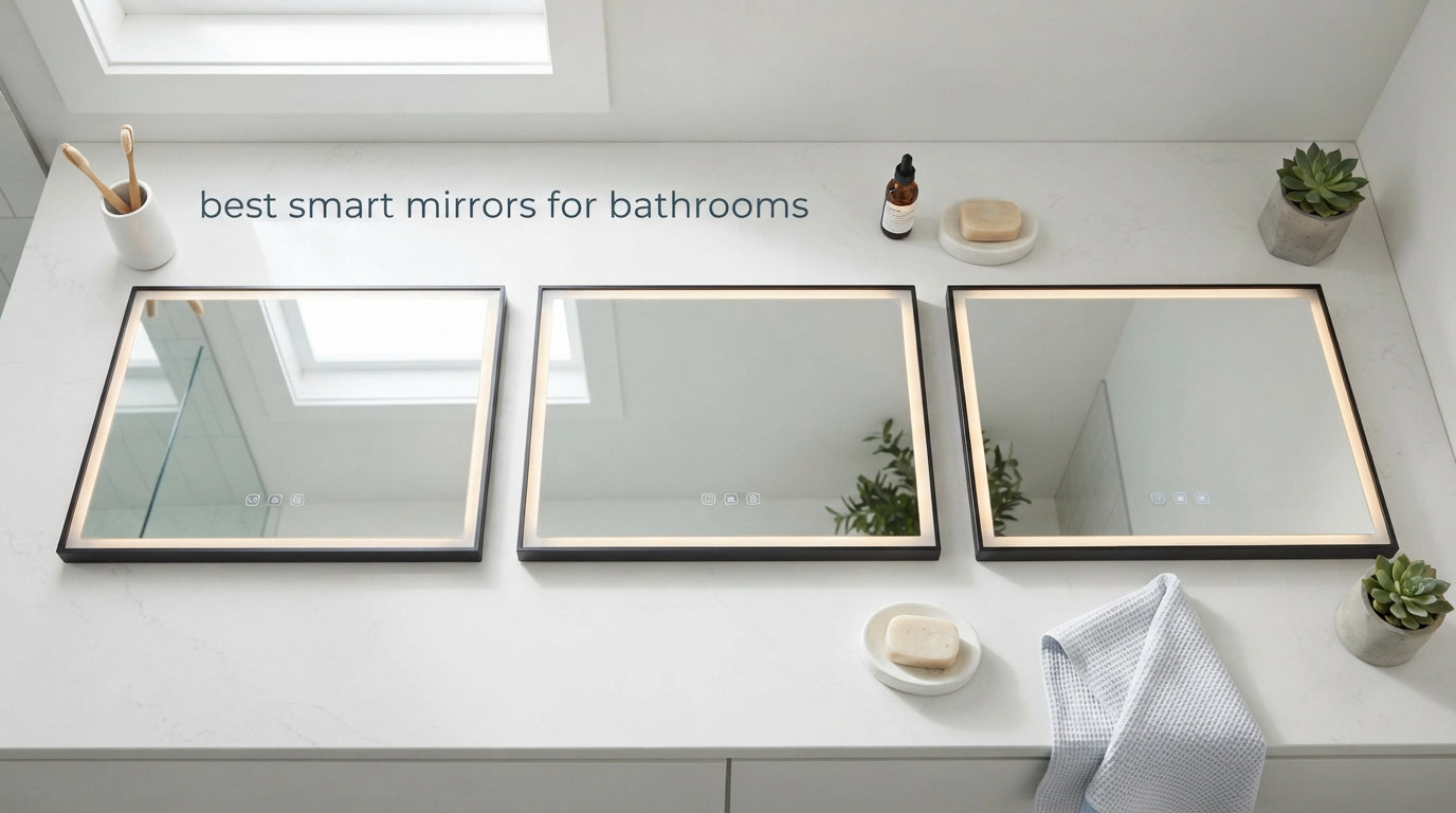 best smart mirrors for bathrooms
