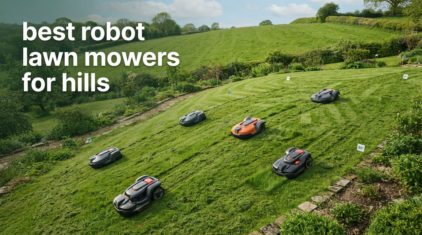 best robot lawn mowers for hills