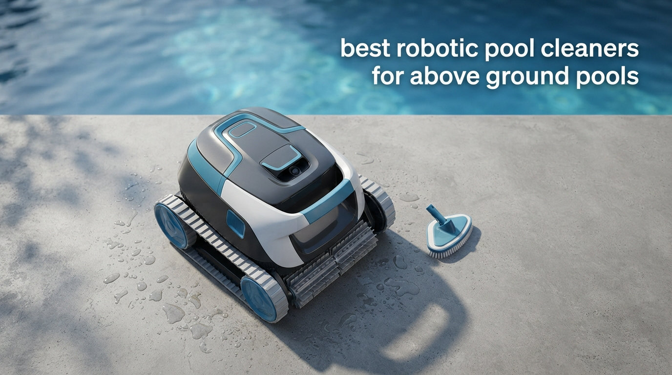 best robotic pool cleaners for above ground pools
