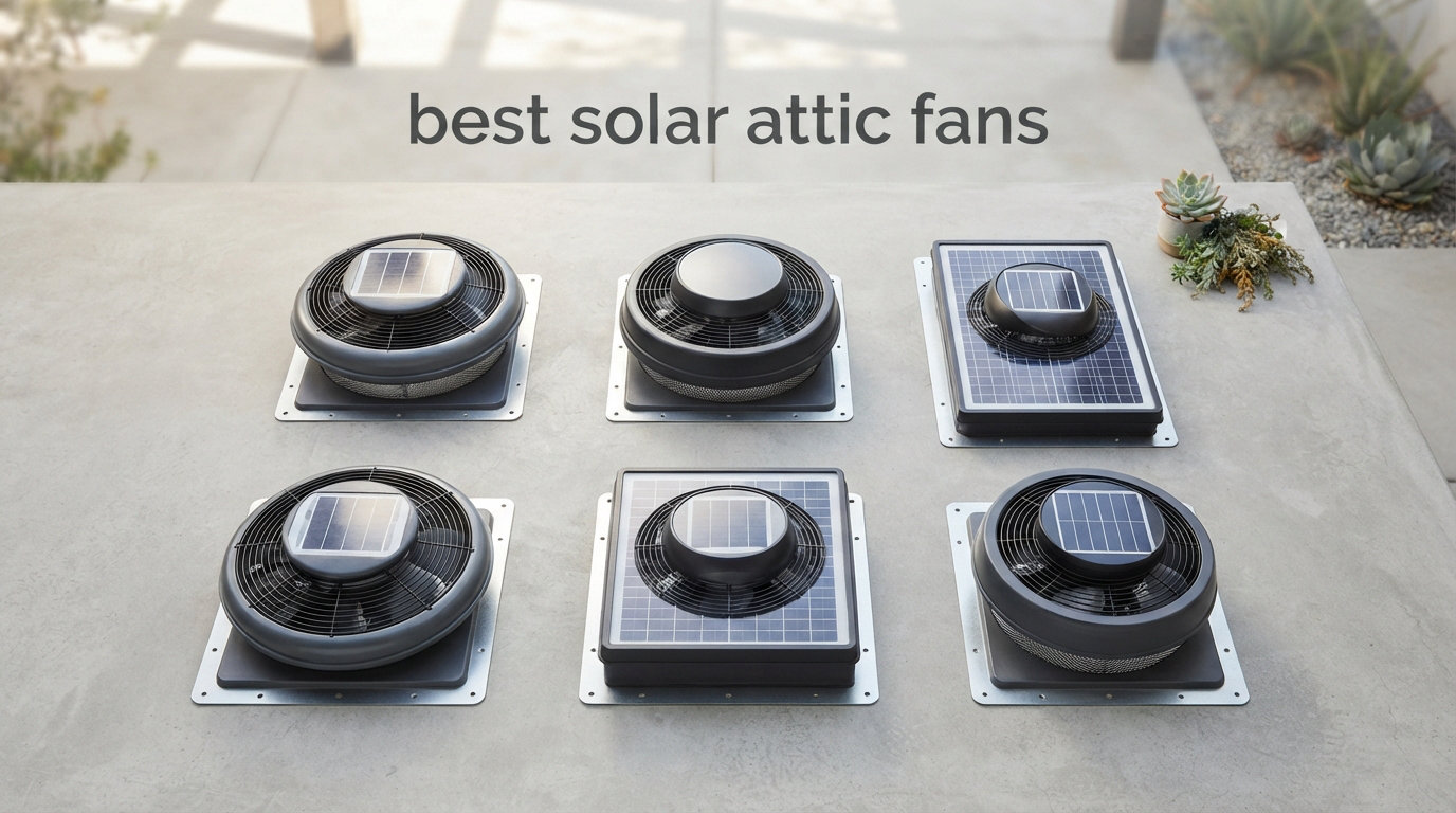 best solar attic fans