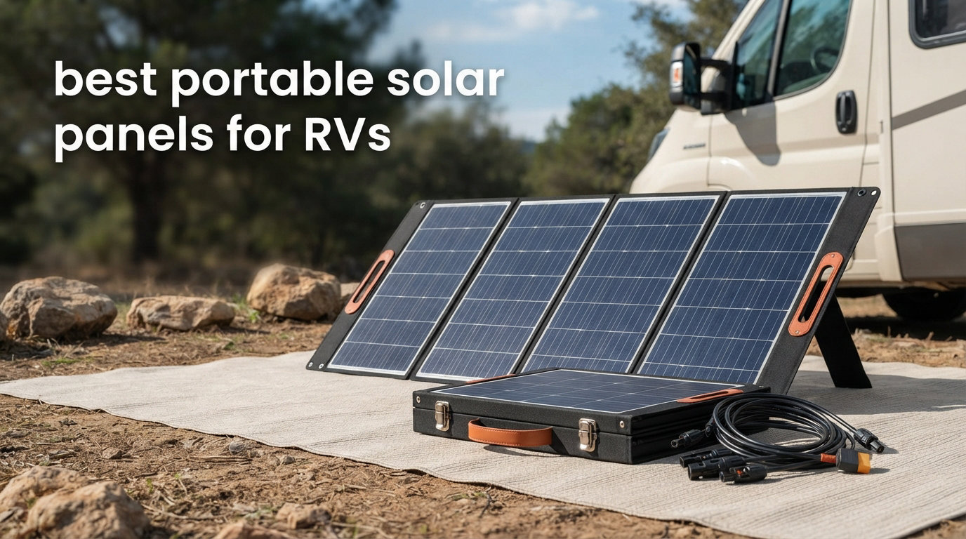 best portable solar panels for RVs