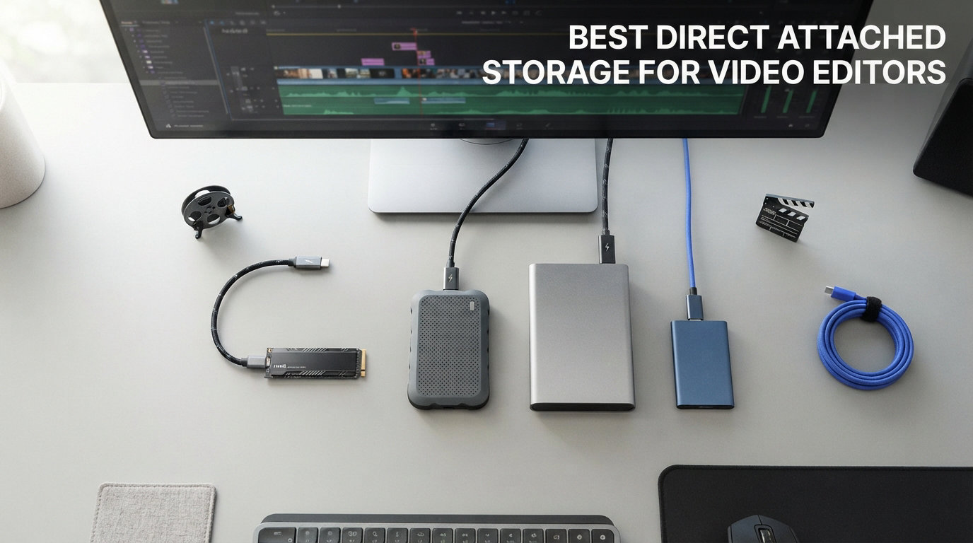 best direct attached storage for video editors