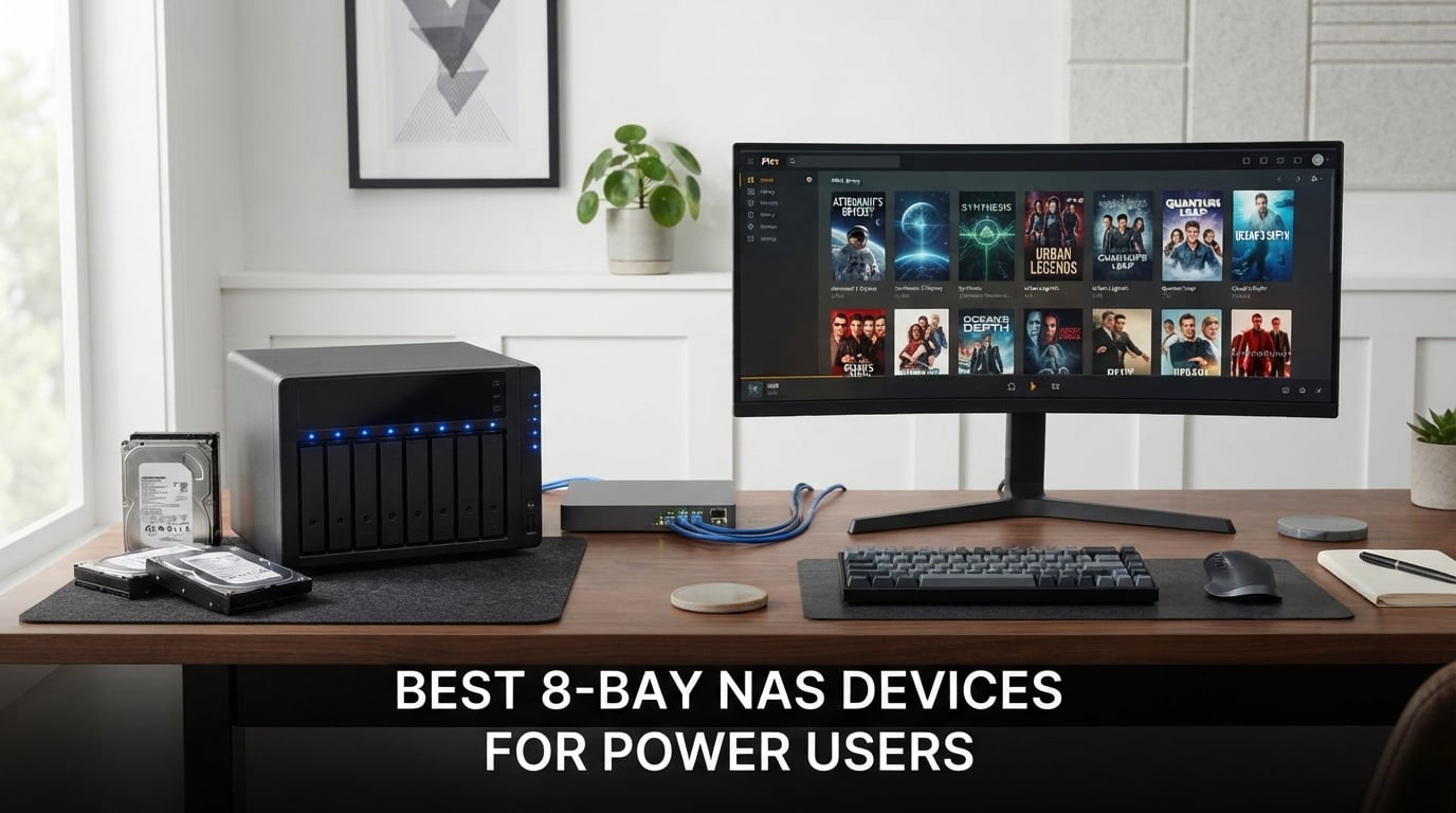 best 8-bay NAS devices for power users