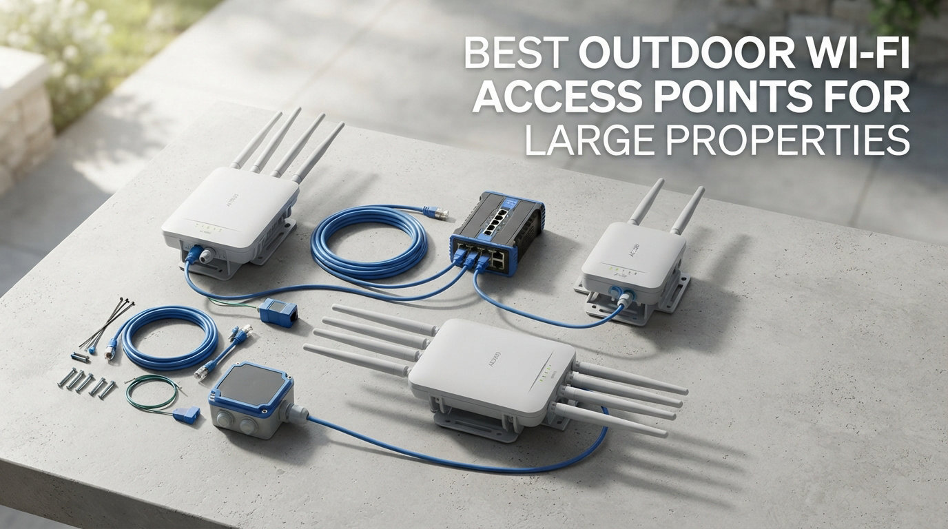 best outdoor Wi-Fi access points for large properties