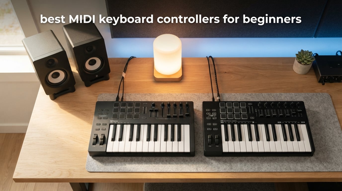 best MIDI keyboard controllers for beginners