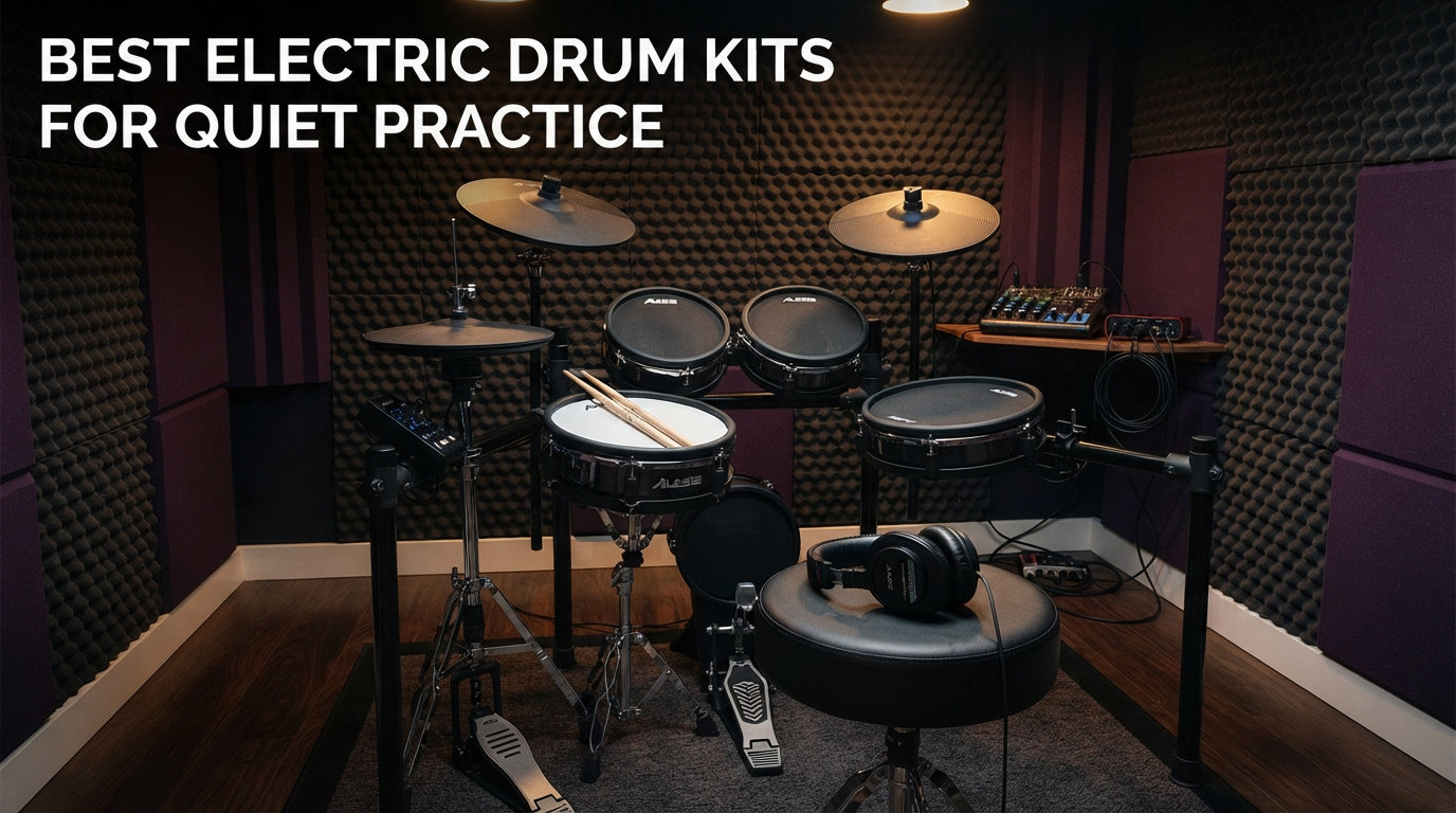 best electric drum kits for quiet practice