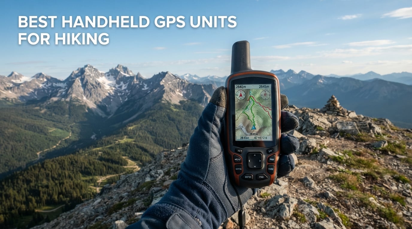 best handheld GPS units for hiking