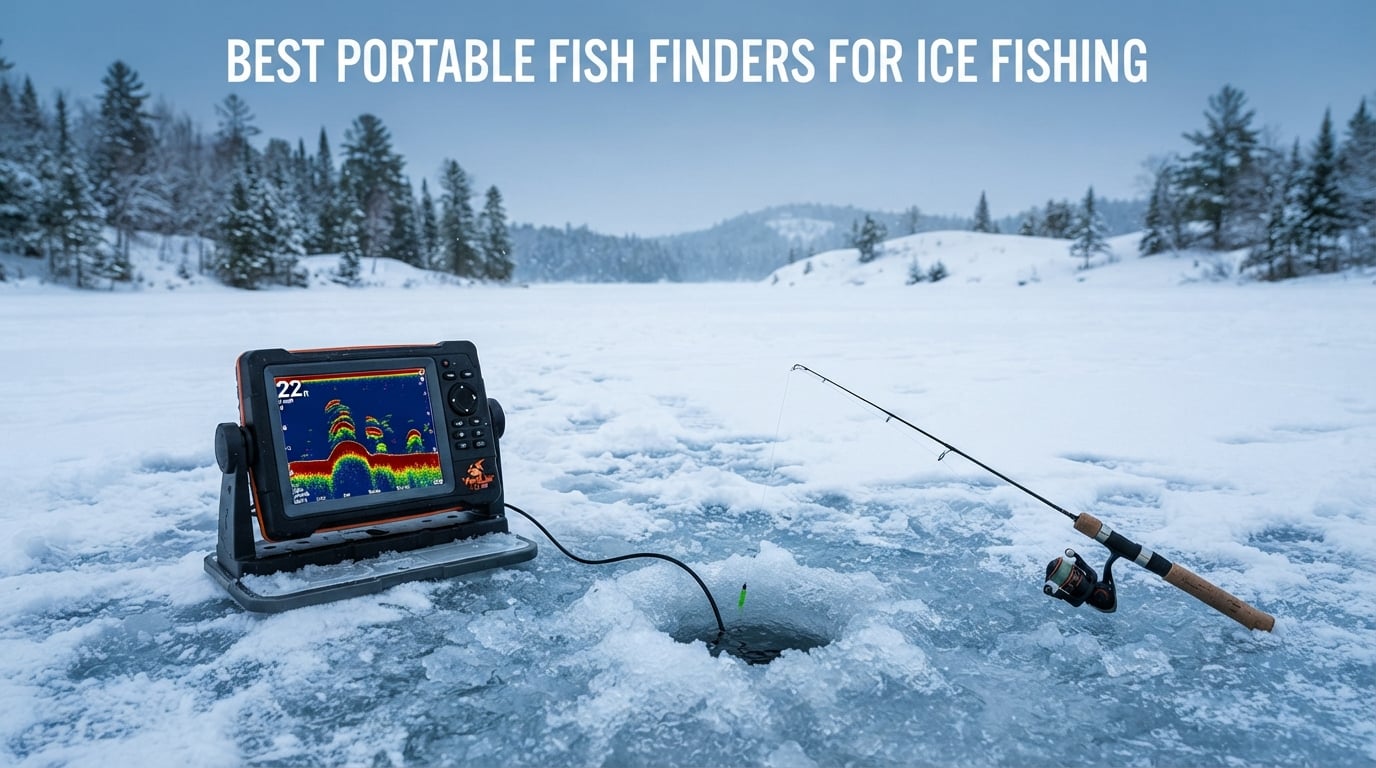best portable fish finders for ice fishing