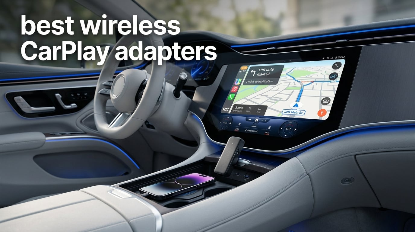 best wireless CarPlay adapters