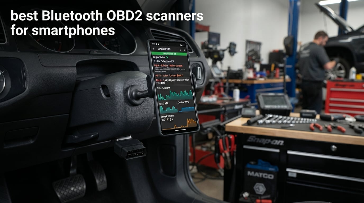 best Bluetooth OBD2 scanners for smartphones