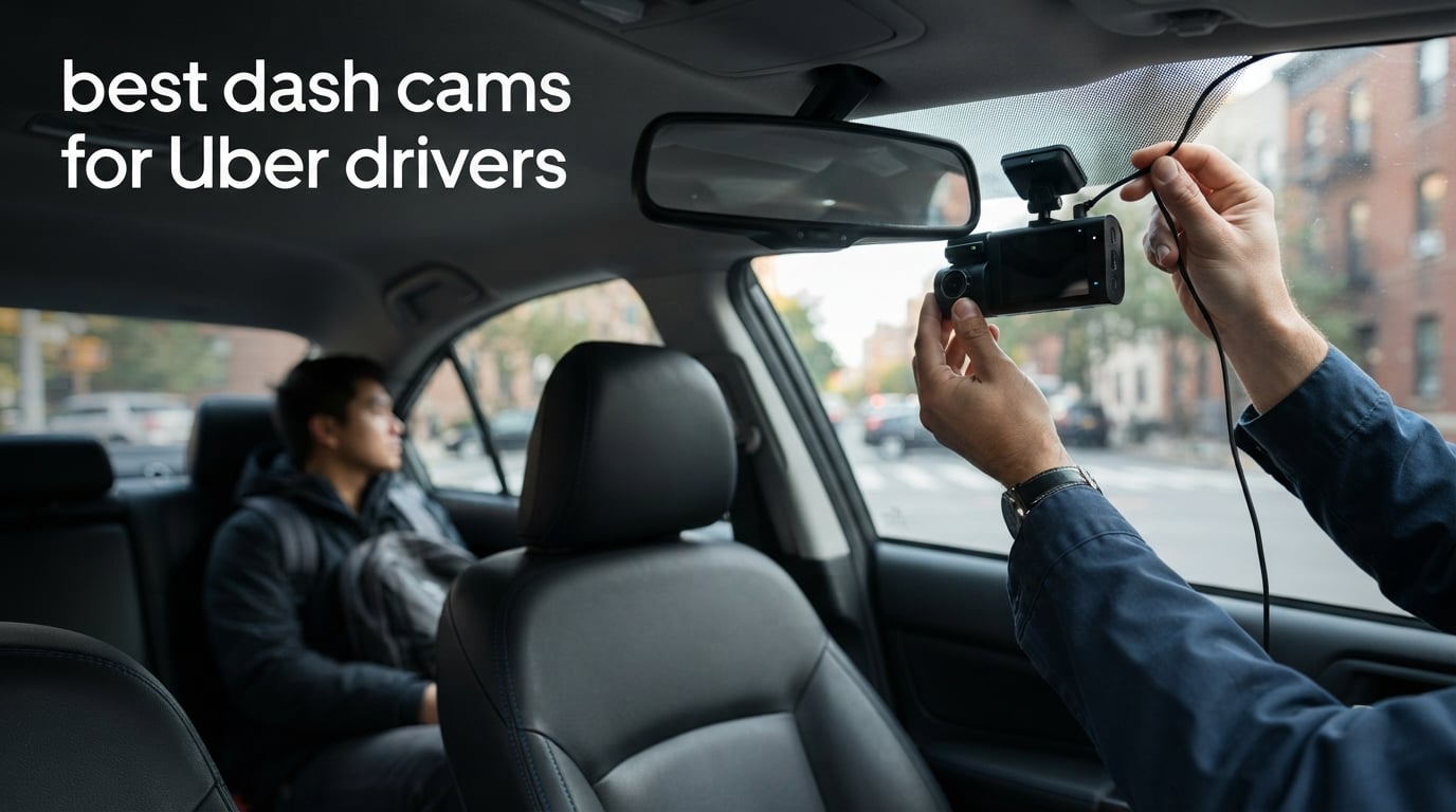 best dash cams for Uber drivers