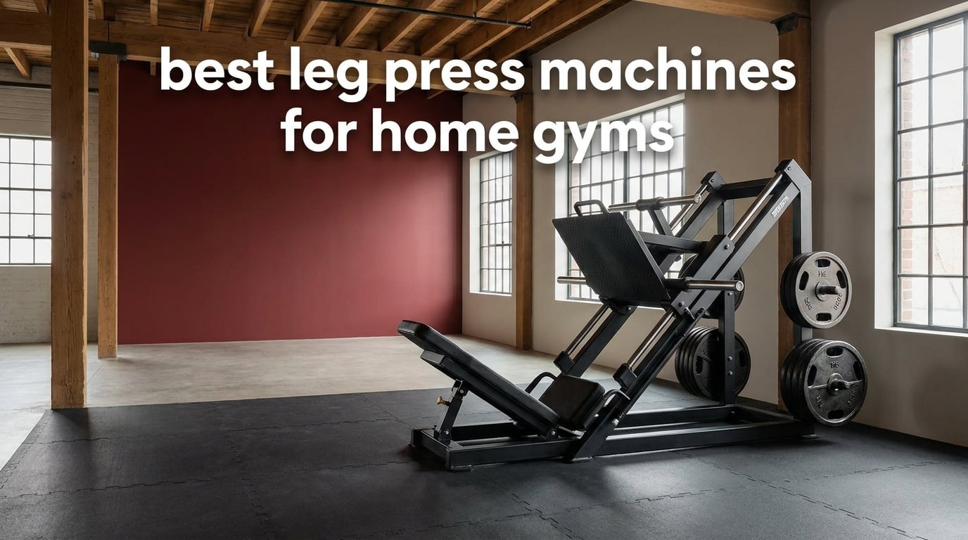 best leg press machines for home gyms