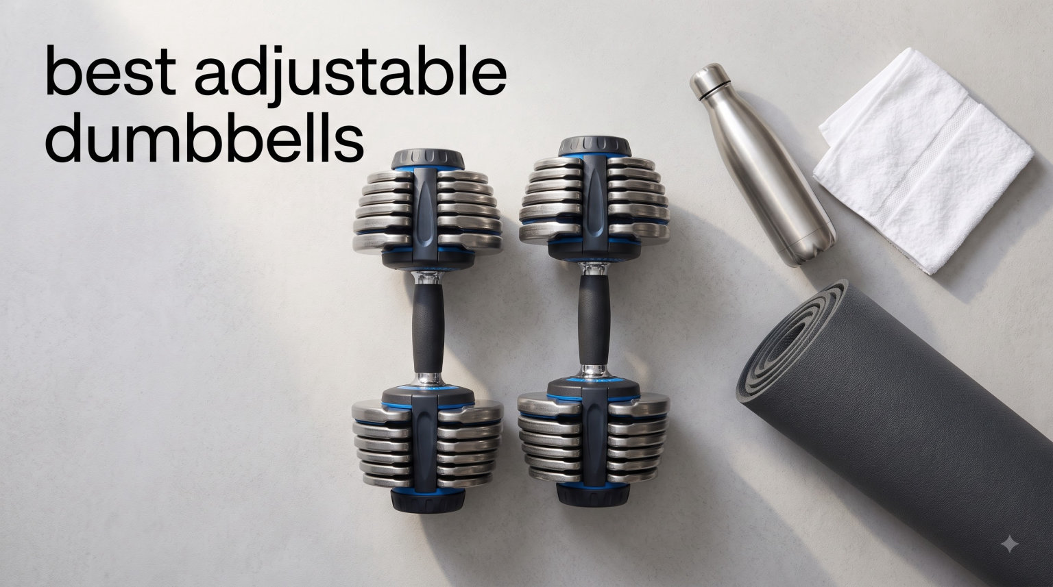 best adjustable dumbbells
