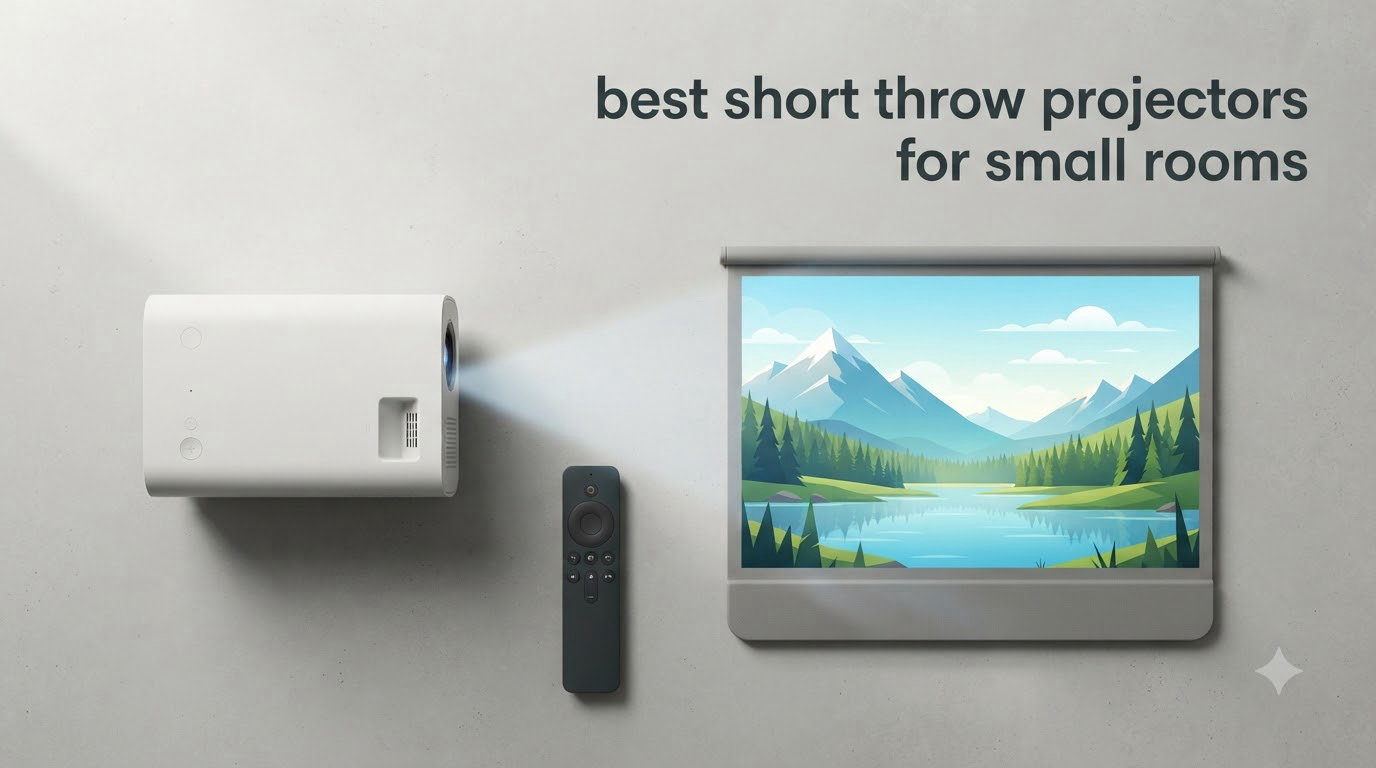 best short throw projectors for small rooms