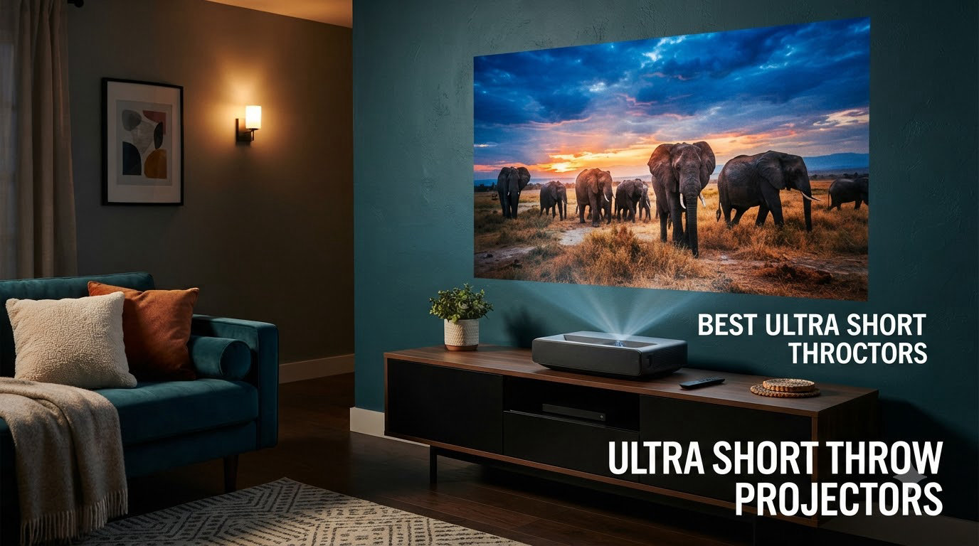 best ultra short throw projectors
