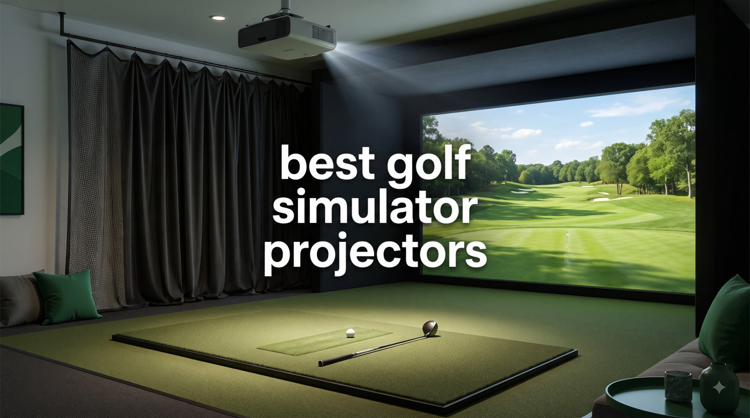 best golf simulator projectors