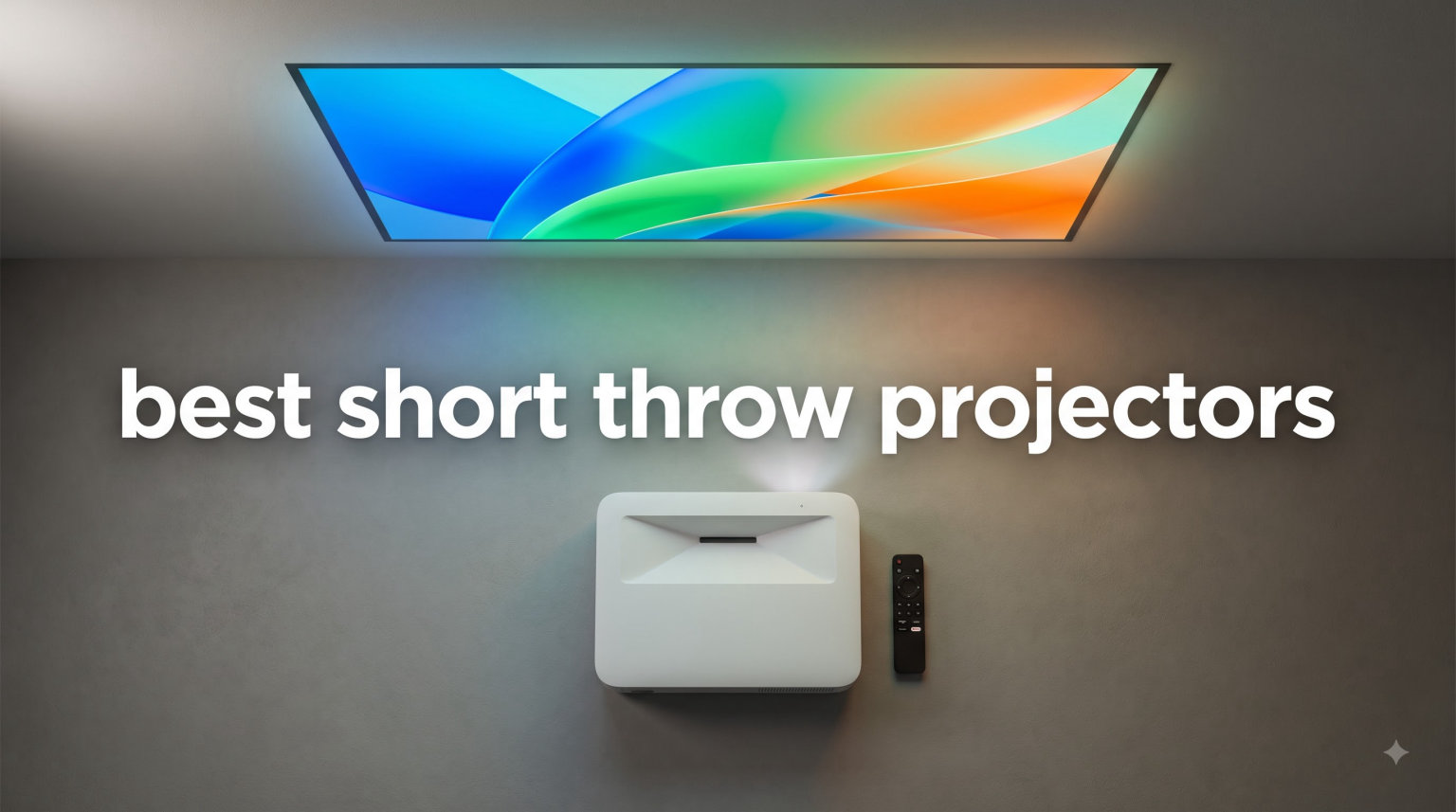 best short throw projectors