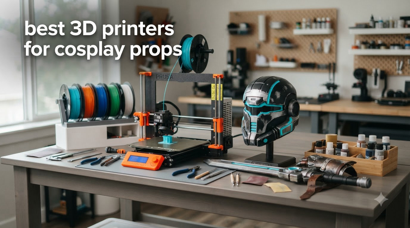 best 3D printers for cosplay props