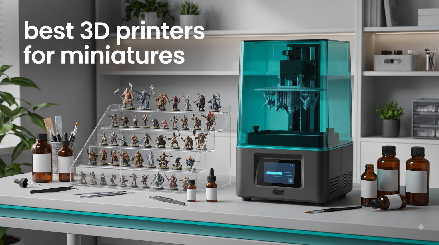 best 3D printers for miniatures