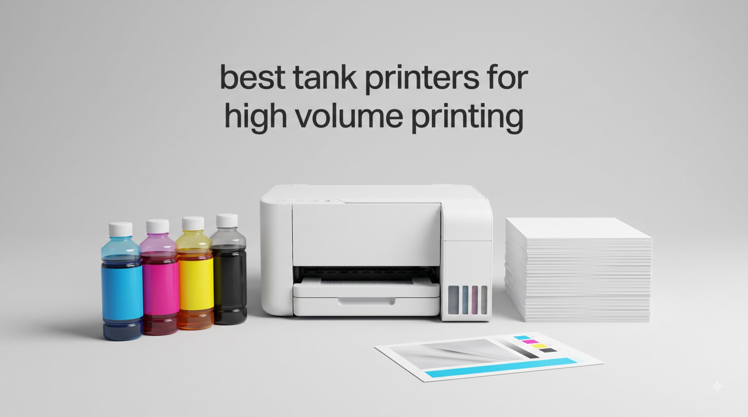 best tank printers for high volume printing