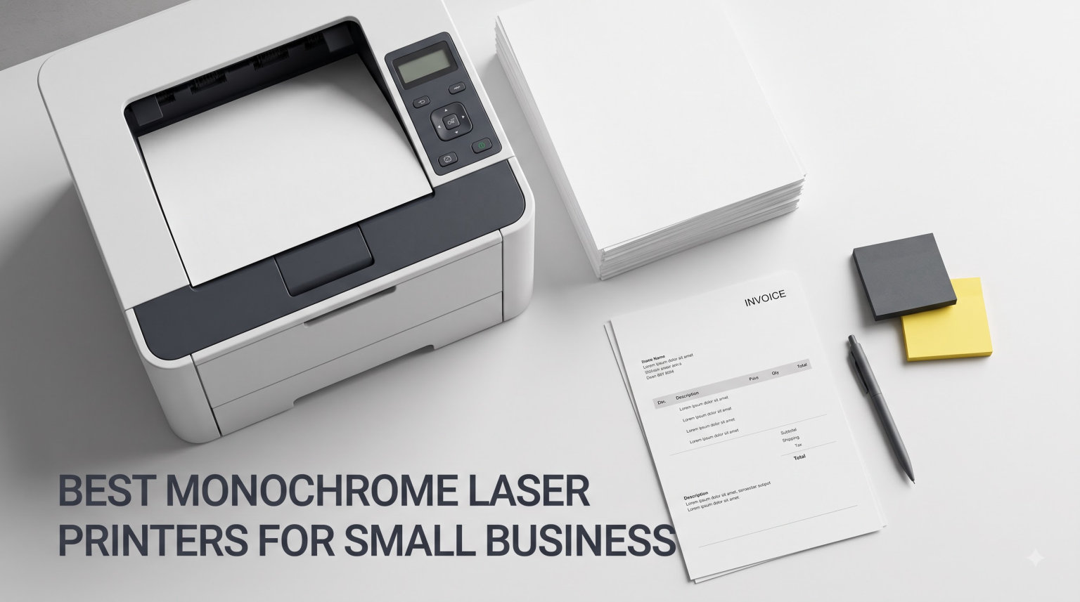 best monochrome laser printers for small business