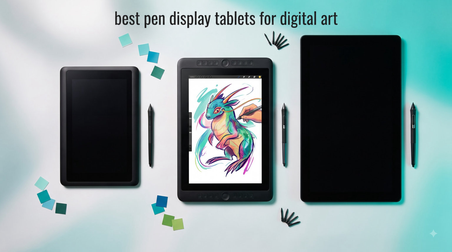 best pen display tablets for digital art