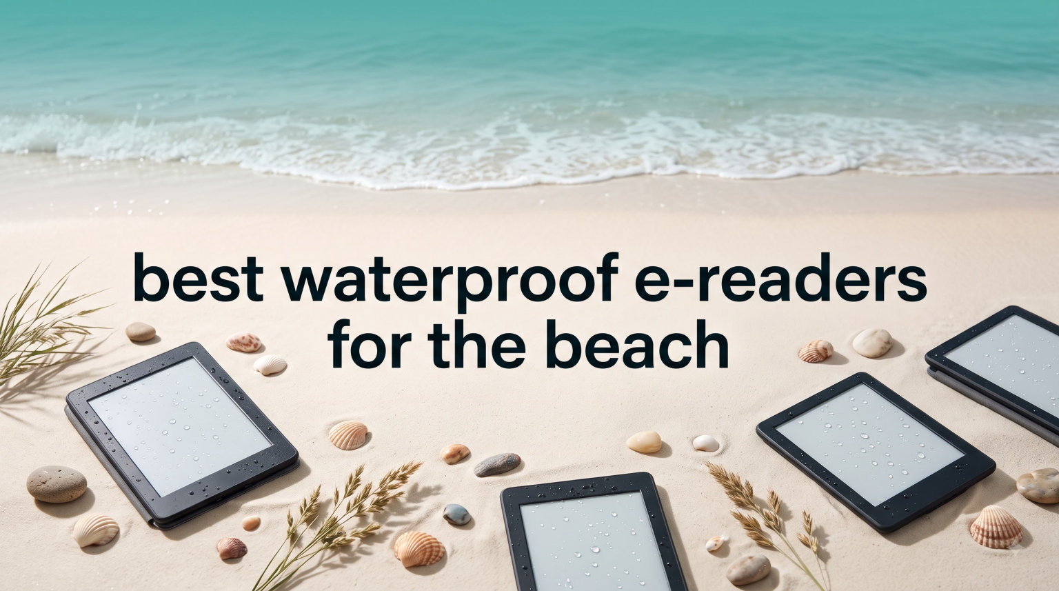 best waterproof e-readers for the beach