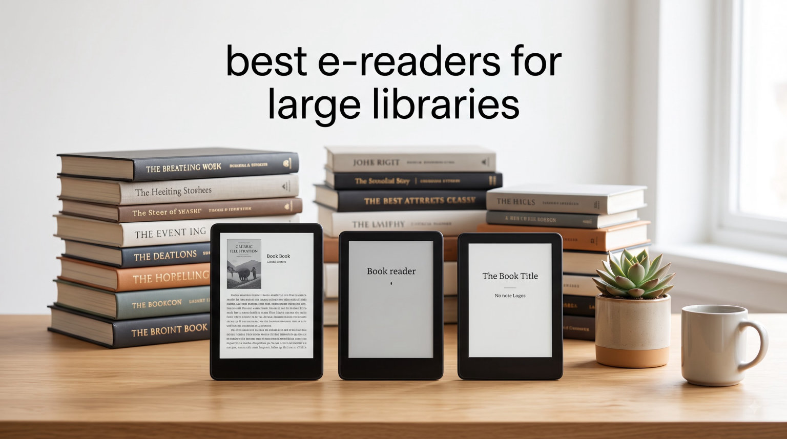 best e-readers for large libraries