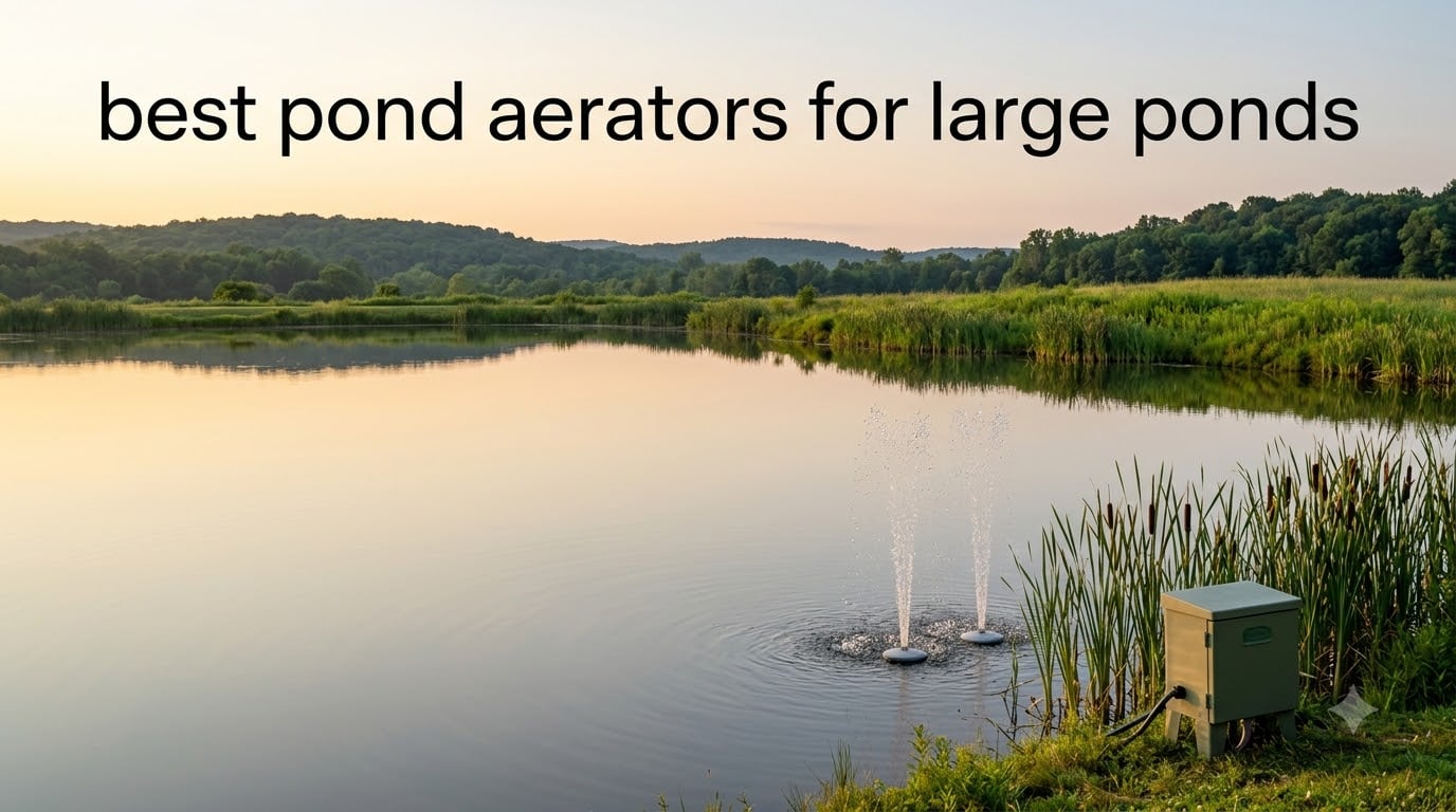 best pond aerators for large ponds