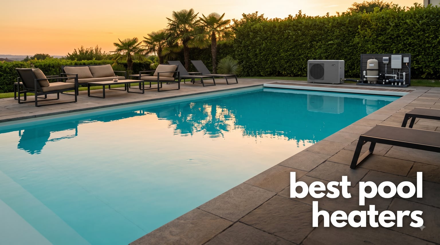 best pool heaters