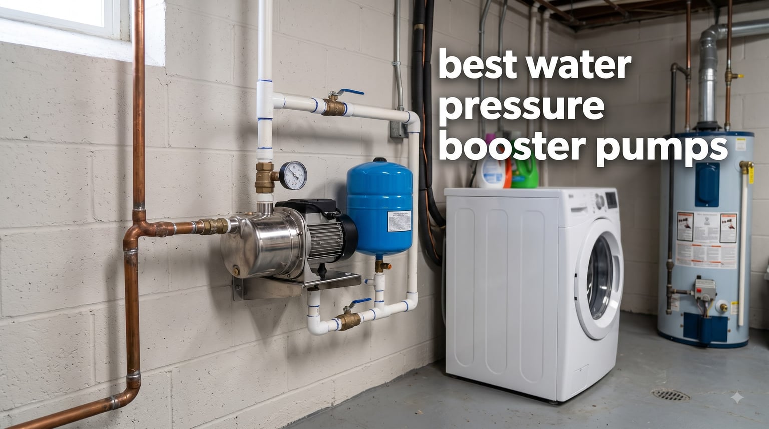 best water pressure booster pumps