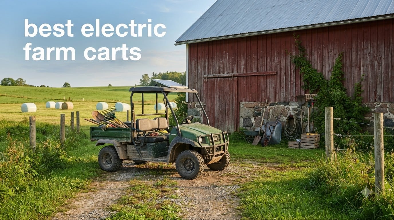 best electric farm carts